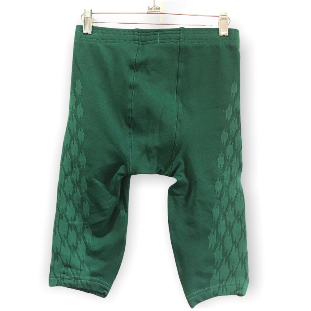 Adidas Football Pants Men’s 2 XL Techfit Primeknit Drawstring Climacool Green
